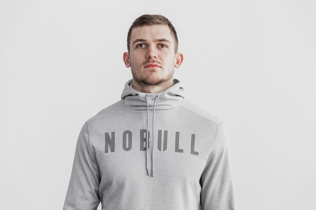 Nobull Men's Hoodie Blue | Australia (TD8917)